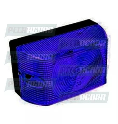 LANTERNA LATERAL BAU GRANDE ANTIGA ROXA GROW (422937)