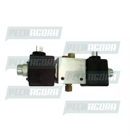 VALVULA SOLENOIDE DUPLA P/SUSPENSAO PNEUMATICA AUTOMOTIVA (441345)