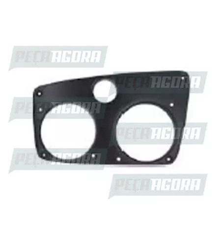 MOLDURA FAROL FORD CARGO 2623 DIREITO  FIBRA TRACADO (BC4513048AB5ZU.)