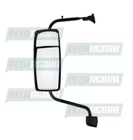 ESPELHO VOLKSWAGEN CONSTELLATION BIFOCAL SEM DESEMBACADOR COMPLETO SEM ESTIRANTE