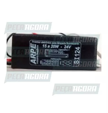 REATOR/INVERSOR P/FLUORESCENTE 24V 1,0 AMP. ARPE (459276)