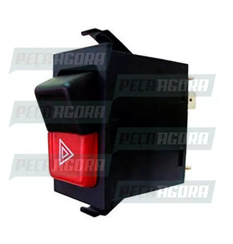 INTERRUPTOR LUZ EMERGENCIA VOLKSWAGEN CAMINHOES LEVES 97...98 24V DNI 2107 (4488