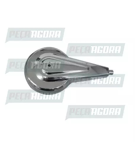 CALOTINHA CROMADA PLASTICA TIPO VDO GRANDE (UNID.) RODOAR - EBM (420904)