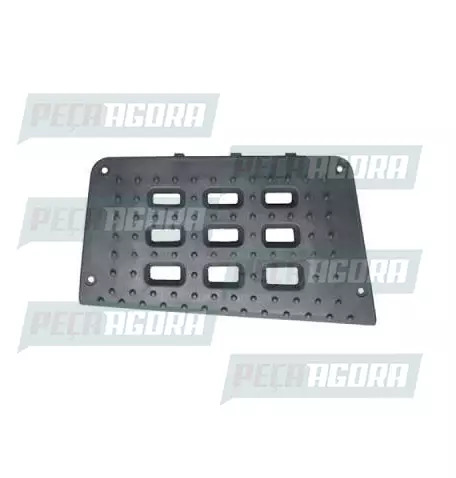 REVESTIMENTO ESTRIBO INFERIOR 02 DEGRAUS VOLKSWAGEN 24.250 CINZA ESQUERDO PRIMER