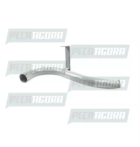 TUBO ESCAPAMENTO ORIGINAL TRASEIRO 3,5'' MB 1620/1622 BICUDO (6954900535.)