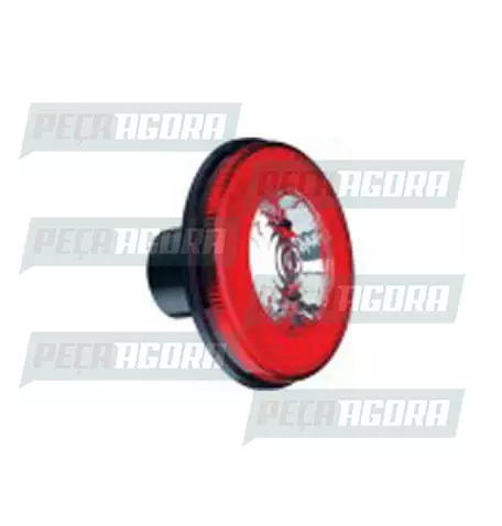 LANTERNA TRASEIRA RANDON 2004 MIOLO METALIZADA SEM SOQUETE ACRILICO 1192BC SINAL