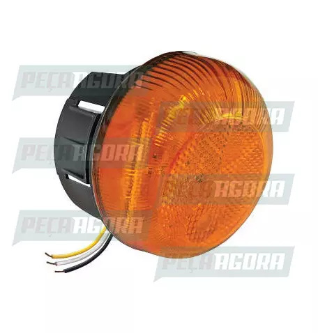 LANTERNA ESTRIBO VOLKSWAGEN CONSTELLATION 3 LEDS COM FIO AM. PS PRADOLUX PL0896 