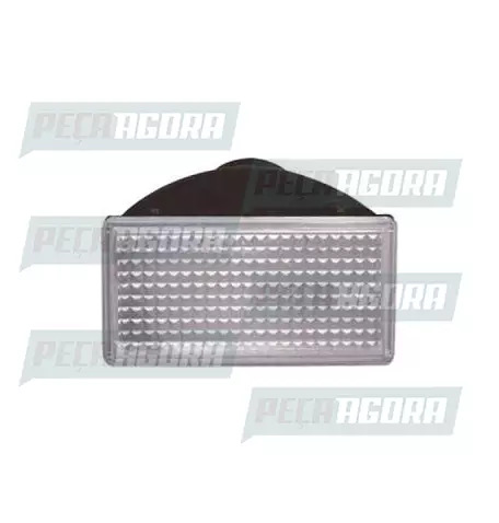 LANTERNA TETO EXTERNO TAPA-SOL VOLVO FH/NH-12 COM SOQUETE CR (422564)