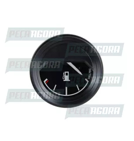 RELOGIO FORD INDICADOR COMBUSTIVEL 12V(V-1-C-88)52MM PT (1C459280AA)