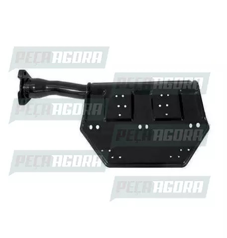 SUPORTE PARALAMA DIANTEIRO ENTRE EIXO DIREITO  PARA SCANIA S5 TRACADO/TRUCADO (1