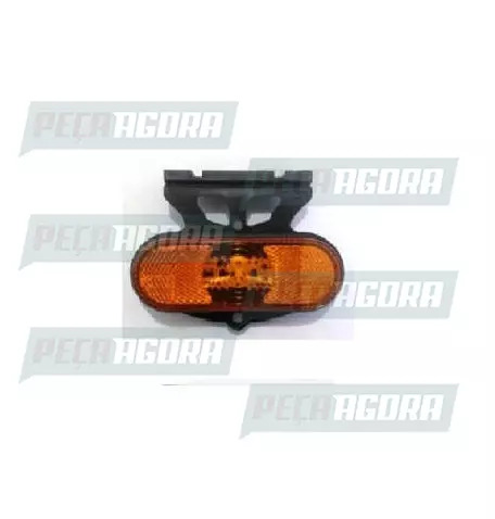 LANTERNA LATERAL FACCHINI OVAL COM LED COM SUPORTE BIVOLT AM - AF (453108)