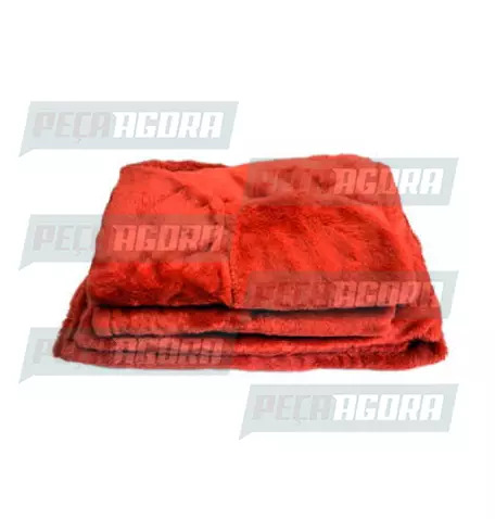 CAPA PELUCIA CHINIL SOFA INDIV.MB 1113 SO CARONA GAUCHA VERMELHA (449028)