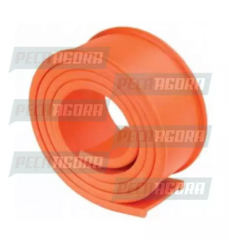 CINTA TANQUE BORRACHA UNIVERSAL 84MM X 1M LARANJA (455737)