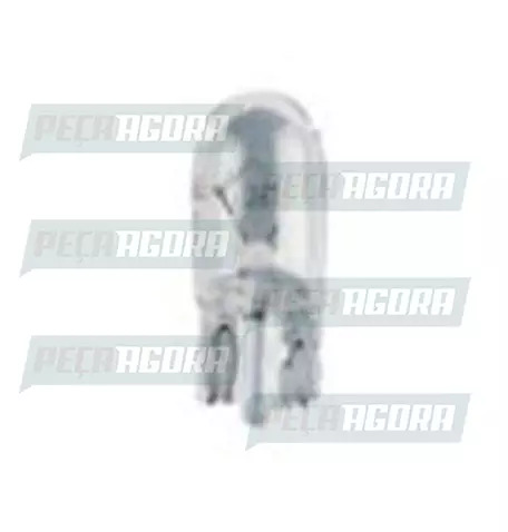 LAMPADA IMPORTADA HELLA ESMAGADA GRANDE T3.25 - 12V W5W (445291)