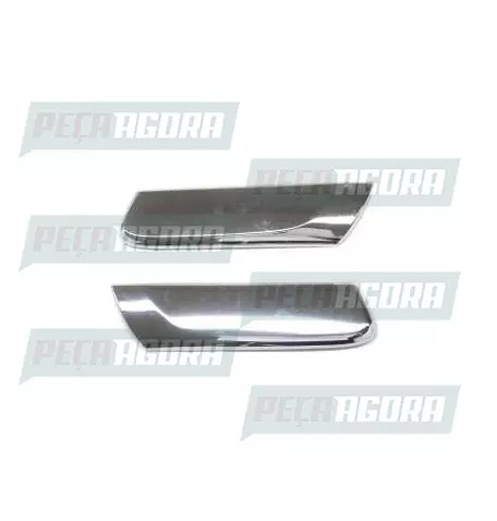 PAR CAPA MACANETA EXTERNA VOLVO FH 2015/16 CROMADA (JOGO) (450059)
