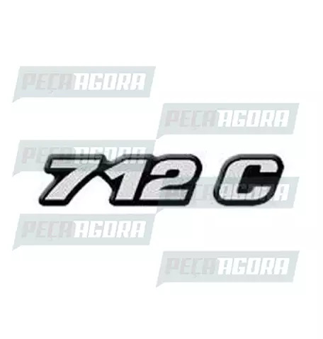 PAR EMBLEMA RESINADO QUALIDADE ORIGINAL ''712C'' LATERAL RETICULADA (424108)