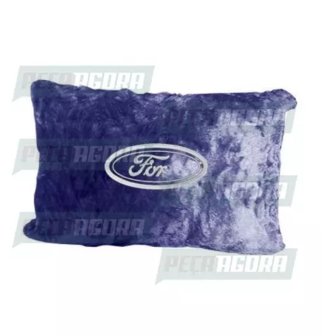 ALMOFADA CHINIL CURLY 45X45/50X40/50X50 C/LOGO FORD AZ (447855)