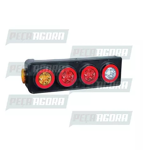 LANTERNA TRASEIRA FACCHINI LEDS UNIVERSAL 24V HALO LIGHT (453123)