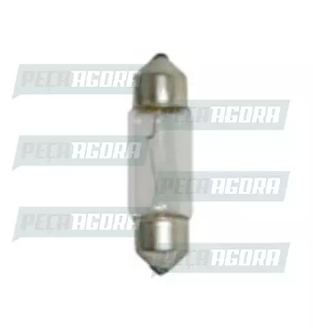 LAMPADA IMPORTADA HELLA TORPEDO PEQUENA - 12V 5W (445288)