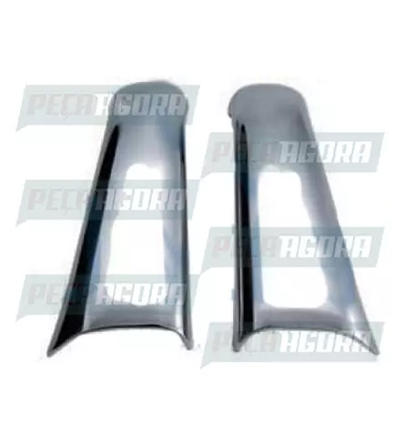 PAR CAPA MACANETA EXTERNA PARA SCANIA CROMADA (JOGO) (445719)