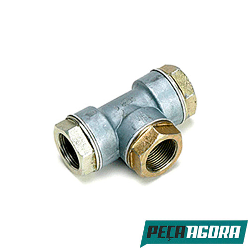 VALVULA DUAS VIAS MB MERCEDES BENZ TODOS SAIDA 16MM (24299544)