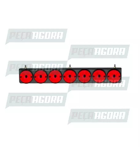 LANTERNA TRASEIRA 07 LENTES COM SUPORTE - VM 1307 SINALSUL (443237)