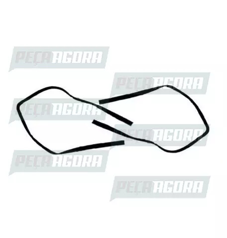 CANALETA VIDRO TOYOTA BANDEIRANTES DIANT/TRAS SEM PESTANA FLOCADA UNIVEL (681620