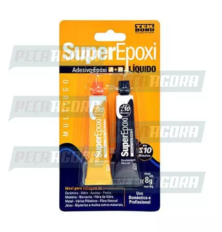 SUPER EPOXI LIQ 10 MIN 2X8G BISN. ALUM (8G+8G) TEKBOND (447540)