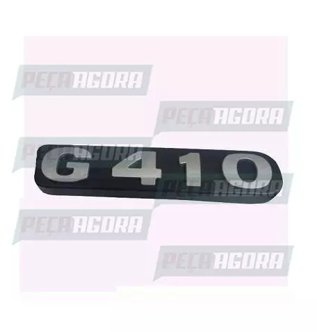 EMBLEMA PLASTICO GRADE CINZA PARA SCANIA MODERNO ''G410'' (452297)