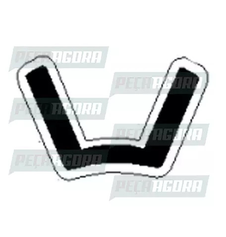 CANALETA VIDRO MERCEDES BENZ 1111/1113/1513 SEM PESTANA UNIVEL (0009870744.)