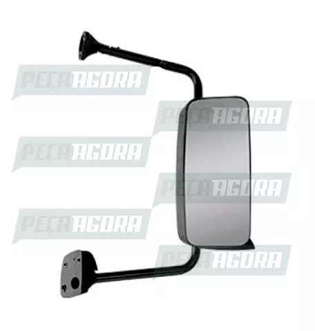 ESPELHO MERCEDES BENZ AXOR/ATEGO 2013/2016 DIREITO COM BRACO COM DESEMBACADOR SE