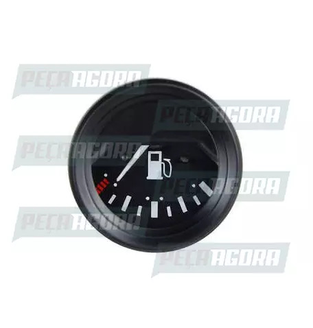 RELOGIO FORD INDICADOR COMBUSTIVEL 24V(V-1-C-88)52MM PT (TAR919031)