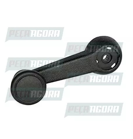 MANIVELA VIDRO FORD CARGO PLASTICO PRETO MARZU (81ABB23342)