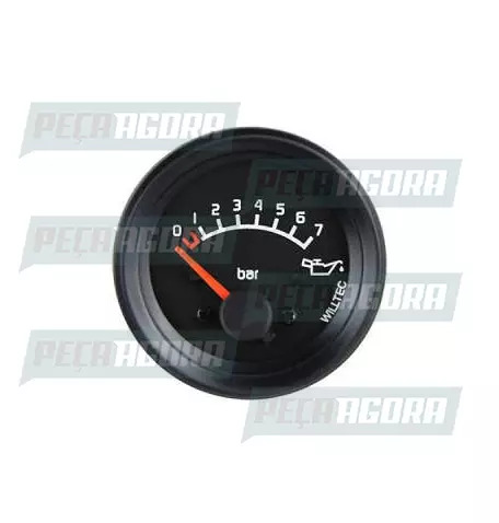 RELOGIO AGRALE MANOMETRO ELET.PRESAO OLEO 0-7BAR 12V 60MM PT (6009013483008)