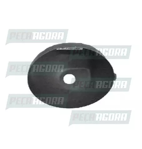 CAPA PELUCIA CHINIL BANCO C/LOOGO MB 608D/708 GAUCHA PRETA (446270)