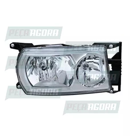 FAROL PARA SCANIA SERIE 5 PGR H7/H1 SEM PISCA 2009 ESQUERDO IMPORTADO (451179)