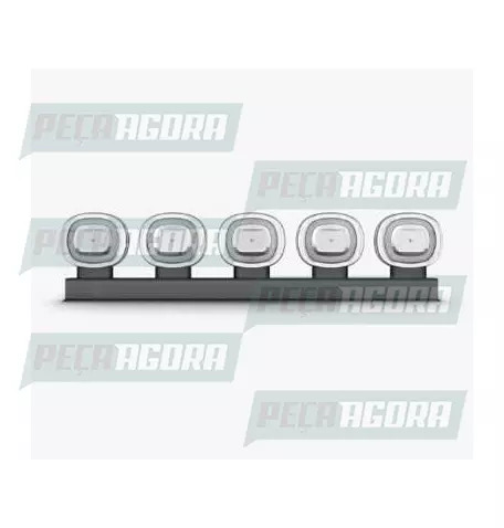 LANTERNA FOGUINHO 5 MARIAS LED CRISTAL ANEL DE LUZ 2215 (453167)