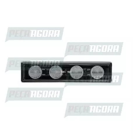 LANTERNA TETO EXTERNO TAPA-SOL PARA SCANIA 124 2007>COM LED/CONECTOR ORIGINAL SI