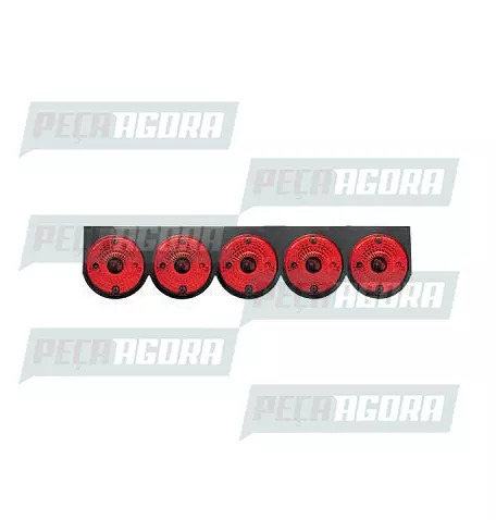 LANTERNA TRASEIRA 05 LENTES COM SUPORTE - VM PL0150 (459018)