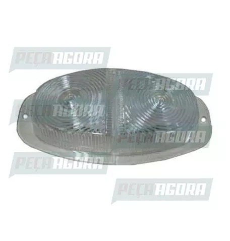 LENTE TRASEIRA CANOA COM BASE - CR PRADOLUX PL0503 (454847)