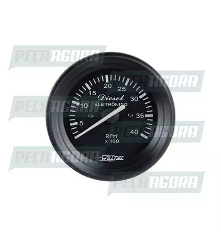 RELOGIO FORD F1000 TACOMETRO 4000 RPM 600HZ BIVOLT 80MM PT (443723)