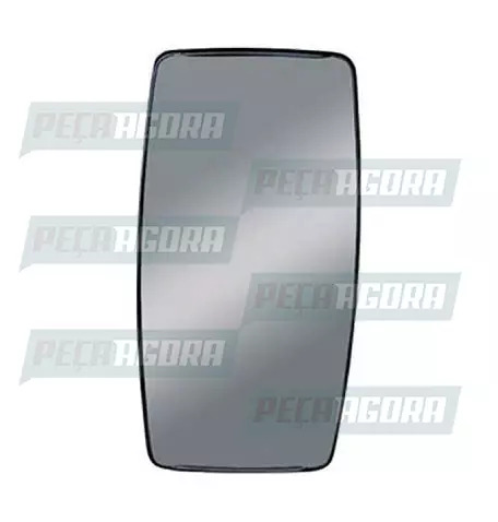 VIDRO ESPELHO FORD CARGO 2422/.../2628 2010 A 2011 EURO 3 CONVEXO INTEIRO (44989
