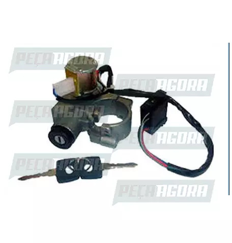 TRAVA DIRECAO MERCEDES BENZ FPN COM PARTIDA ELETRICA 12V COM CILINDRO UNIVEL (A6