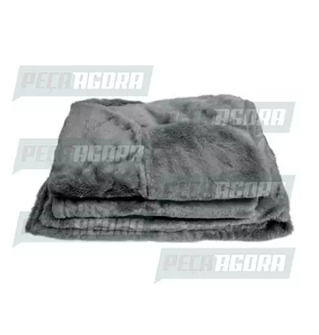 CAPA PELUCIA CHINIL SOFA INDIV.C/LOGO FORD CARGO MOTORISTA/CARONA GAUCHA CINZA (