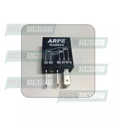 RELE AUXILIAR MERCEDES BENZ/RENAULT/PARA IVECO/ PARA SCANIA /VOLVO 05 TERMINAIS 
