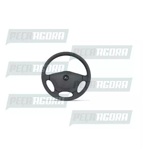 VOLANTE 450MM SPORT MERCEDES-BENZ ACCELO CINZA (443477)