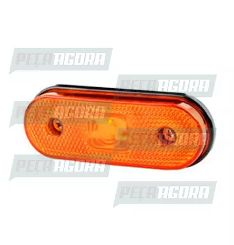 LANTERNA LATERAL FACCHINI OVAL COM LED SEM SUPORTE BIVOLT AM - AF (449305)