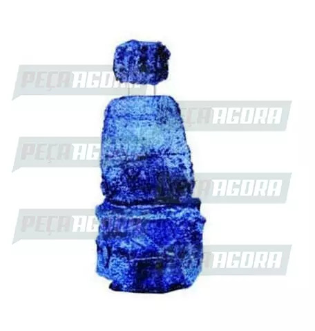 CAPA PELUCIA CHINIL BANCO C/LOGO MB ATEGO/SC112/VOLVO EDC/VW/STRALIS ATE 2015 BC