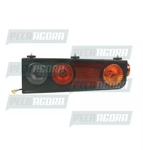 LANTERNA TRASEIRA KIT RANDON RE FUME COM TRIANGULO ESQUERDO  PRADOLUX PL2038 (45