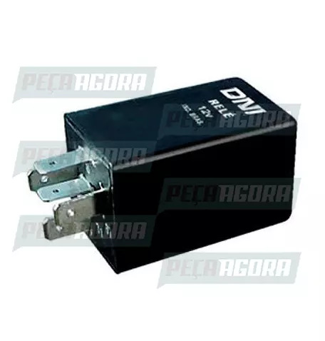 RELE COMUTADOR DE CARGA PULSO NEGATIVO UNIVERSAL 5 TERMINAIS  12V DNI 0415 (4481